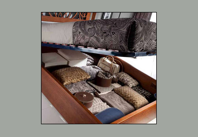 Dormitorio Alba de Monrabal Chirivella detalle canapé abatible